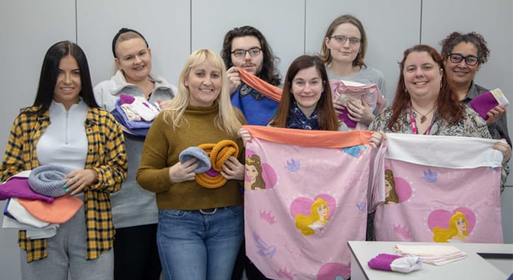 Students from one of SERC’s Access to University courses recently began using their tutorial time to create upcycled products in a bid to help Australian wildlife,